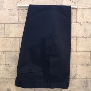 Men’s Brooks Brothers chino navy flat front pants